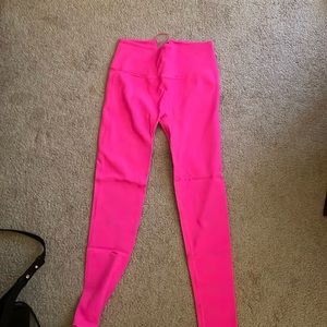 Hot Pink Fabletics Leggings